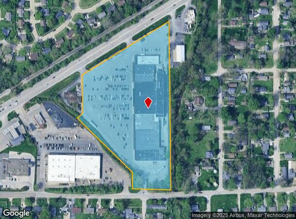 3385 Kentucky Ave, Indianapolis, IN Parcel Map