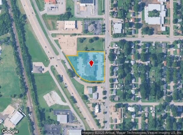  1033 N Buckner St, Derby, KS Parcel Map