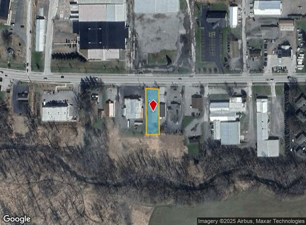 8643 Main St, Honeoye, NY Parcel Map