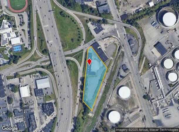  55 Thurbers Ave, Providence, RI Parcel Map