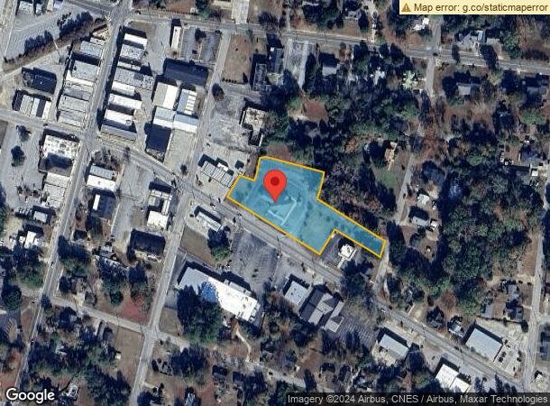  215 E 4Th Ave, Red Springs, NC Parcel Map