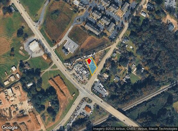  504 Jones Ave, Greer, SC Parcel Map