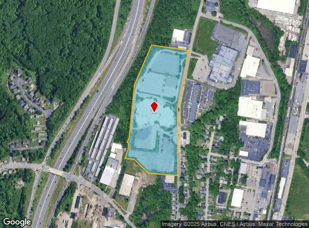  135 Brooks St, Worcester, MA Parcel Map