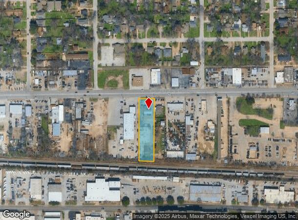  924 W Division St, Arlington, TX Parcel Map