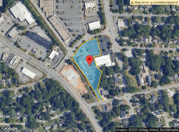  2419 Lawndale Dr, Greensboro, NC Parcel Map