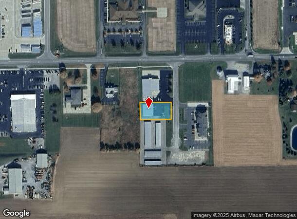  485 Moxie Ln, Delphos, OH Parcel Map