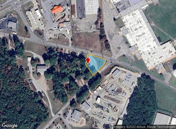 601 Airport Rd, Rocky Mount, NC Parcel Map