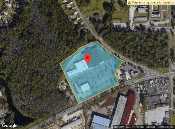  8285 W Beaver St, Jacksonville, FL Parcel Map