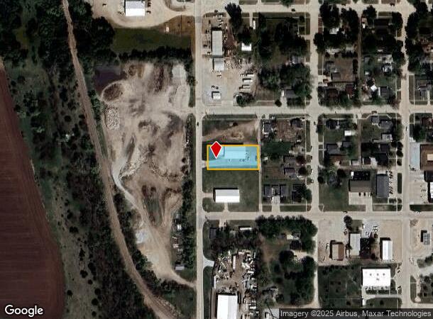  1614 N Division Ave, York, NE Parcel Map