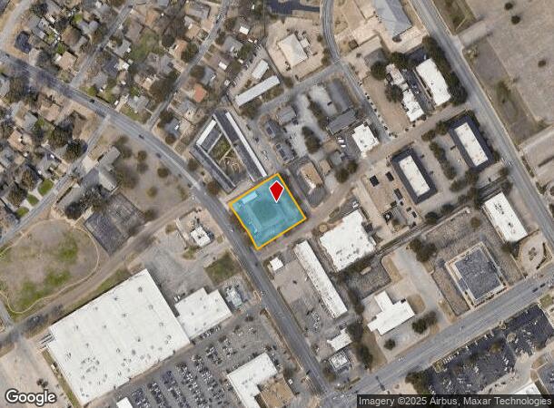  1615 Wooded Acres Dr, Waco, TX Parcel Map