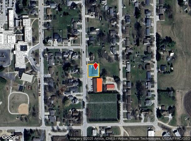 607 S Main St, Monona, IA Parcel Map