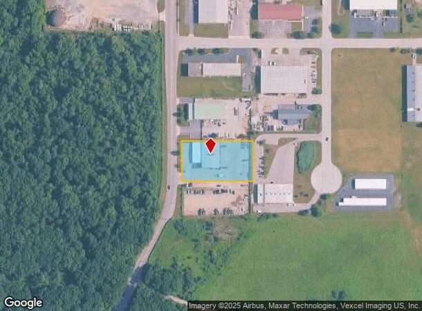  233 S Colfax St, Griffith, IN Parcel Map