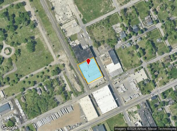  5143 Bellevue St, Detroit, MI Parcel Map