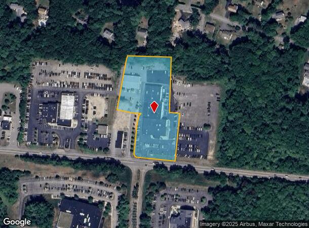  1134 New State Hwy, Raynham, MA Parcel Map