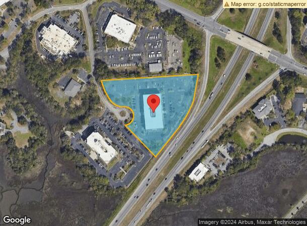  4390 Belle Oaks Dr, North Charleston, SC Parcel Map