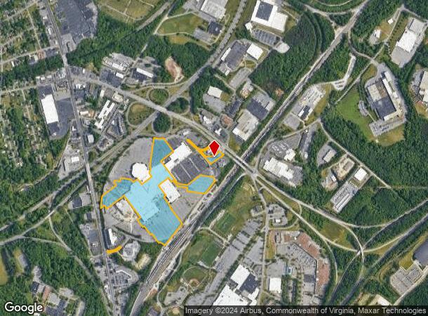  3405 Candlers Mountain Rd, Lynchburg, VA Parcel Map