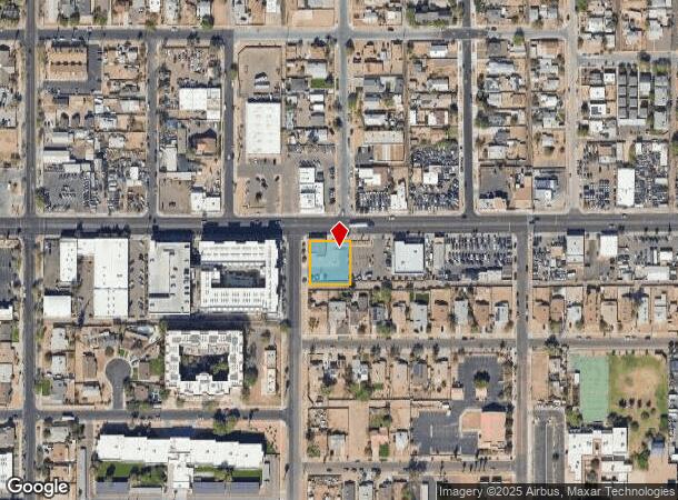 1203 E Van Buren St, Phoenix, AZ Parcel Map
