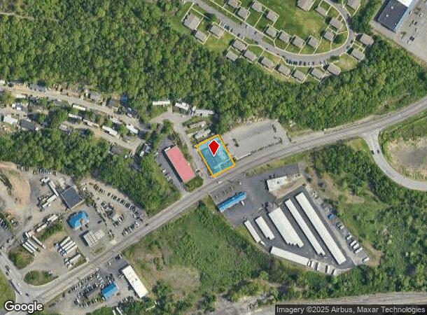 610 N Main St, Taylor, PA Parcel Map