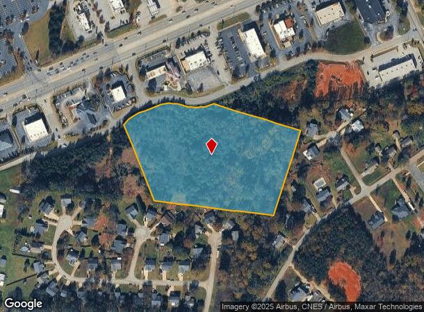  Town Center Dr, Taylors, SC Parcel Map