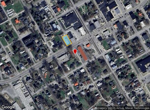 201 W Madison St, Louisa, KY Parcel Map