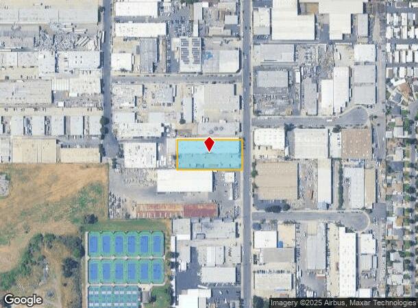 1431 Potrero Ave, South El Monte, CA Parcel Map