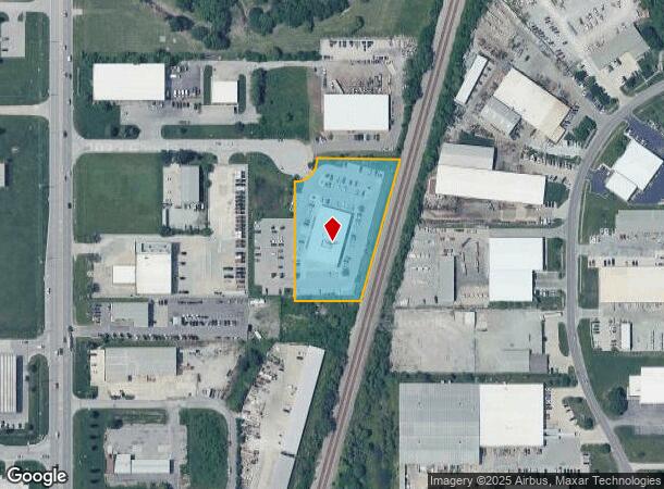 19865 W 156Th St, Olathe, KS Parcel Map