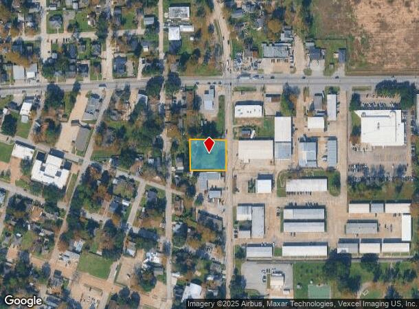  319 N Houston Ave, Humble, TX Parcel Map