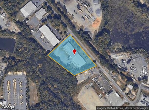  1100 Culp Rd, Pineville, NC Parcel Map