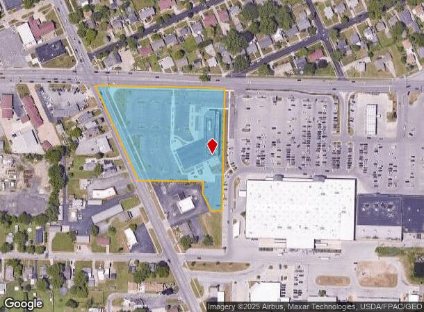  124 E Perkins Ave, Sandusky, OH Parcel Map