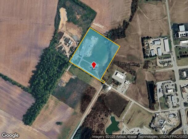 334 W Curry Rd, Wilmington, OH Parcel Map