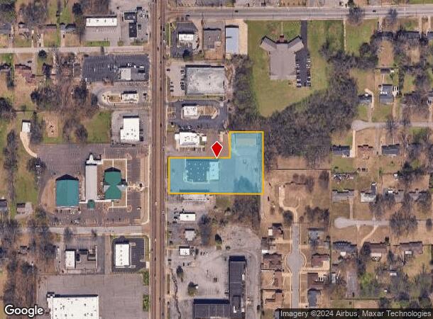  4430 Highway 51 Blvd S, Memphis, TN Parcel Map