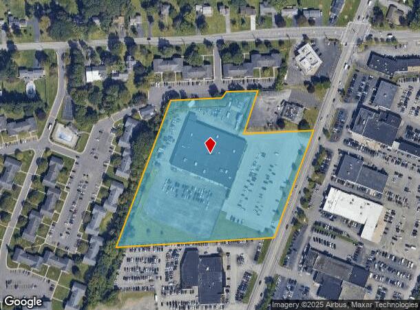  2485 W Henrietta Rd, Rochester, NY Parcel Map