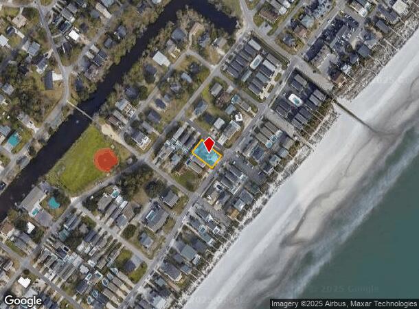  510 S Ocean Blvd, Surfside Beach, SC Parcel Map