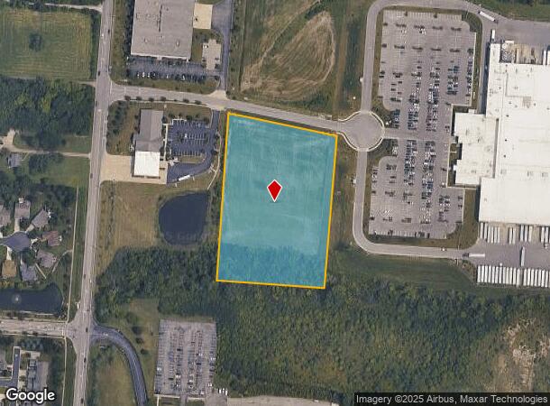  4889 Alliance Dr, Mason, OH Parcel Map