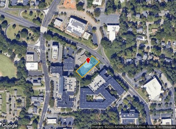  1025 Wade Ave, Raleigh, NC Parcel Map