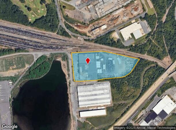 2010 Reservoir Rd, Sparrows Point, MD Parcel Map