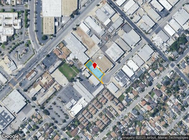 1703 Floradale Ave, South El Monte, CA Parcel Map
