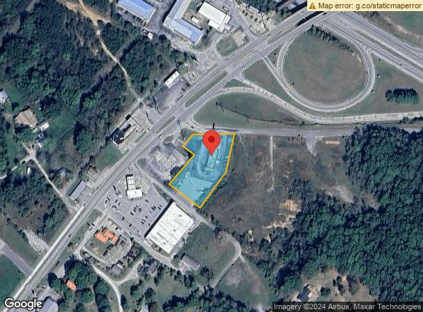  716 Parker St, Monteagle, TN Parcel Map