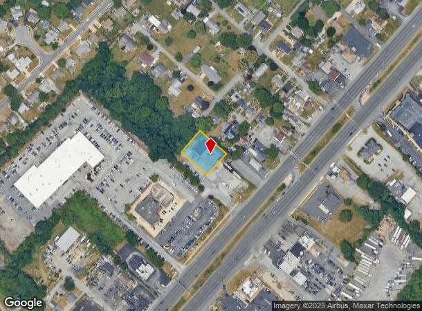  185 S Dupont Hwy, New Castle, DE Parcel Map