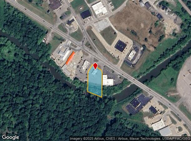  1710 Southgate Pkwy, Cambridge, OH Parcel Map