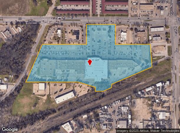  3434 W Illinois Ave, Dallas, TX Parcel Map