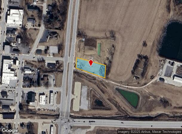 9107 N Us Highway 24 E, Roanoke, IN Parcel Map