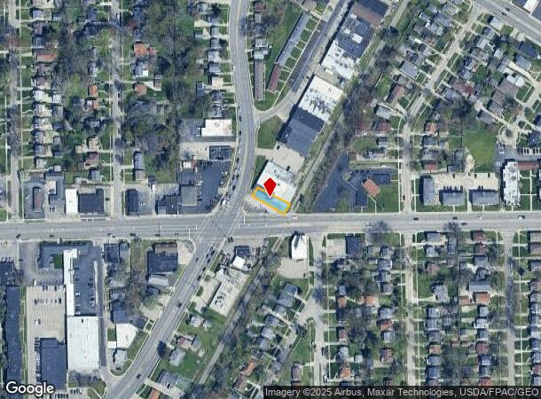  3116 Bellevue Rd, Toledo, OH Parcel Map
