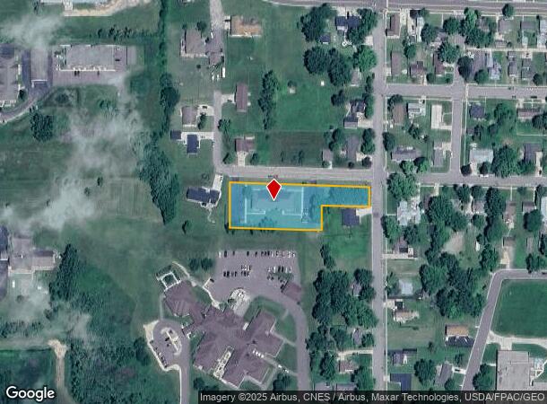  611 W Liberty St, New Lisbon, WI Parcel Map