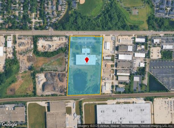 2000 N Aurora Rd, Naperville, IL Parcel Map