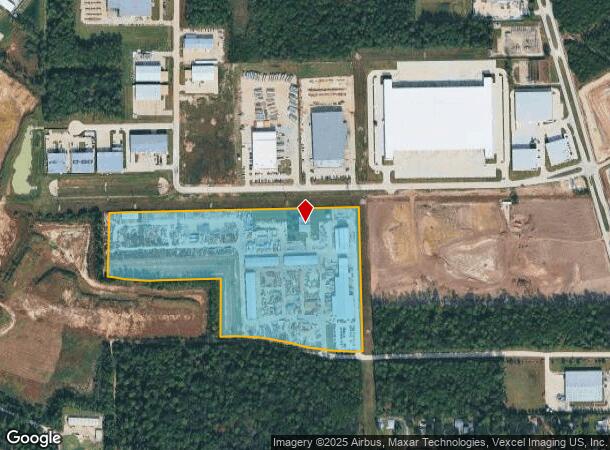 2143 E Airtex Dr, Houston, TX Parcel Map