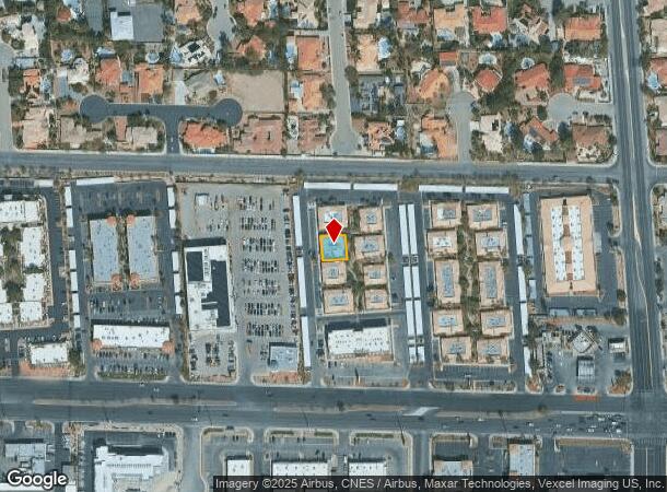  7930 W Sahara Ave, Las Vegas, NV Parcel Map