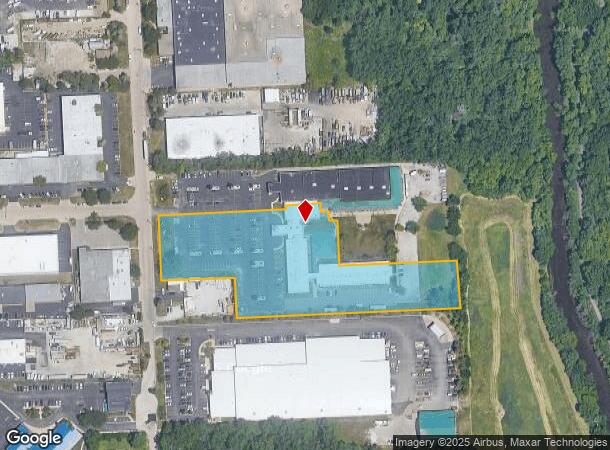 933 S Riverside Dr, Elmhurst, IL Parcel Map