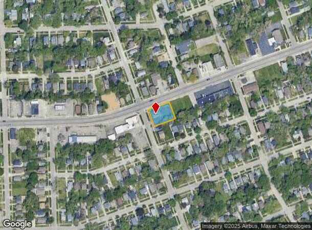  2645 Corunna Rd, Flint, MI Parcel Map