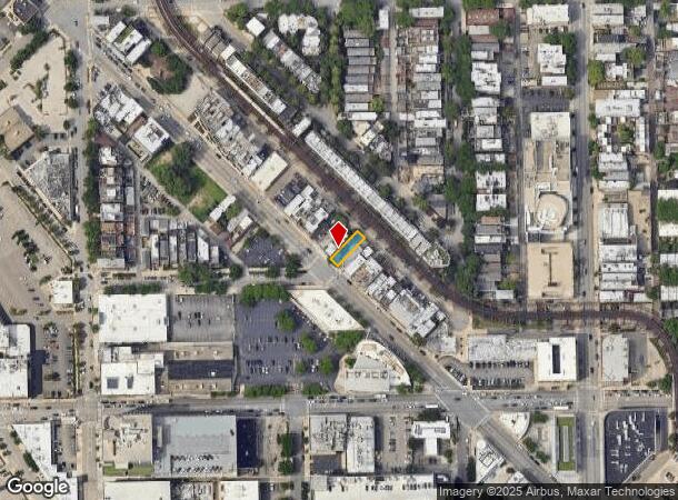  1645 N Clybourn Ave, Chicago, IL Parcel Map
